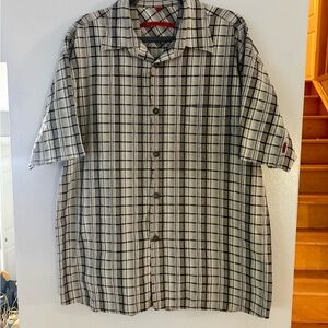 EUC Vintage Signum Men's Plaid Short Sleeve Shirt